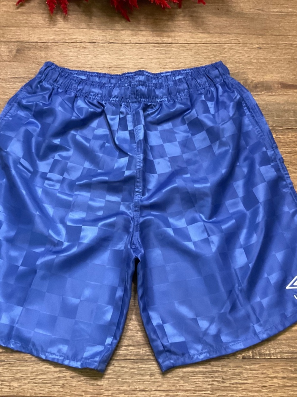 MENS CLASSIC UMBRO CHECKERED SHORT - Picture 2 of 6